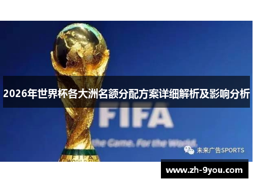 2026年世界杯各大洲名额分配方案详细解析及影响分析